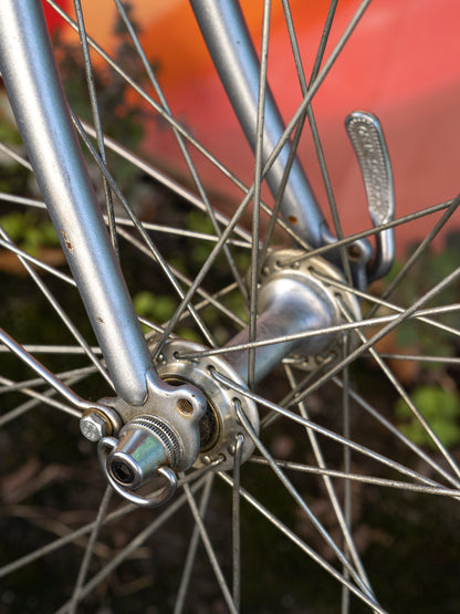 1985 Bridgestone T500, silver, 47cm/small-medium