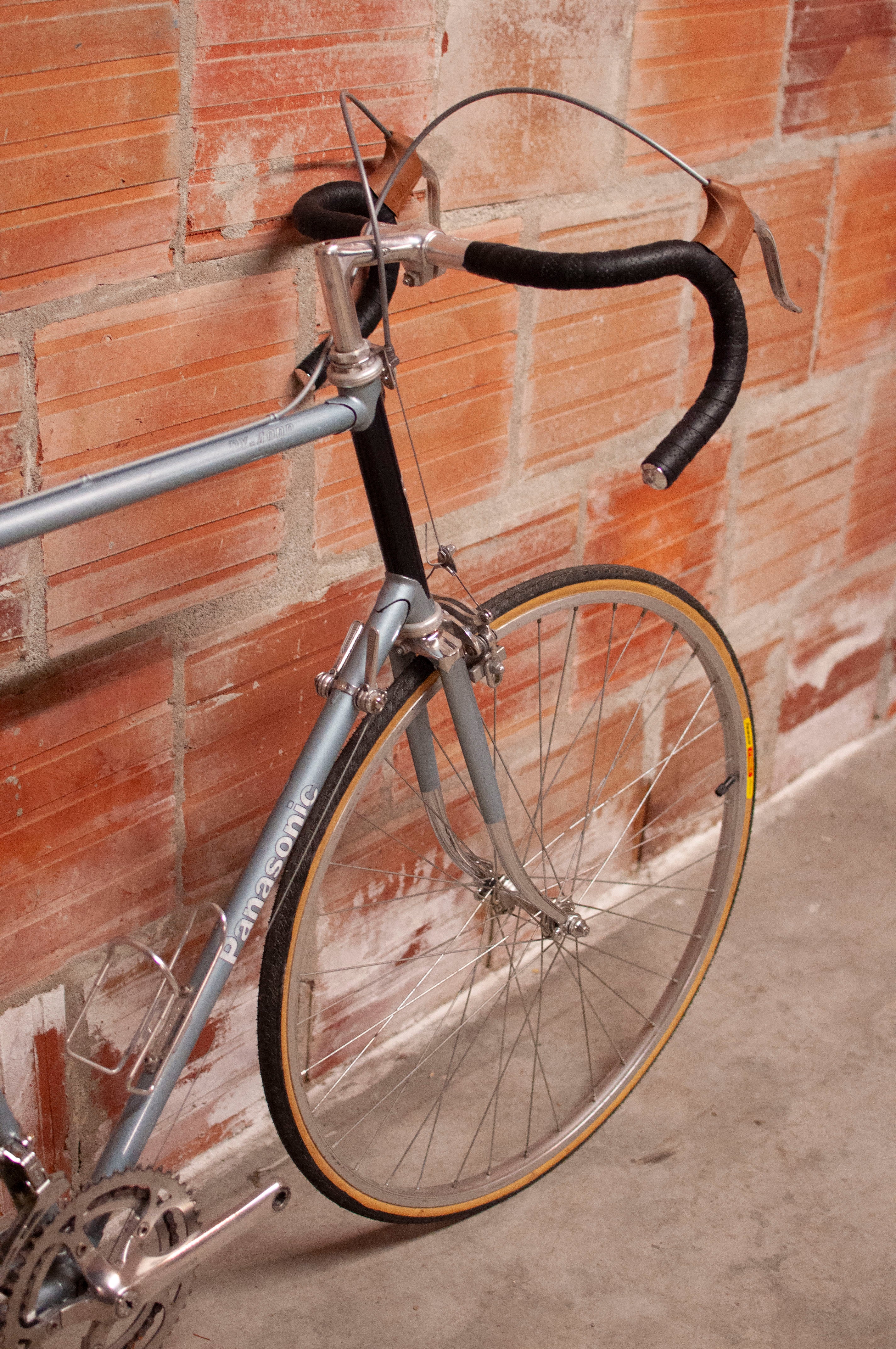 Panasonic DX 4000 Vintage Road Bike 64 cm Silver Black Cycle