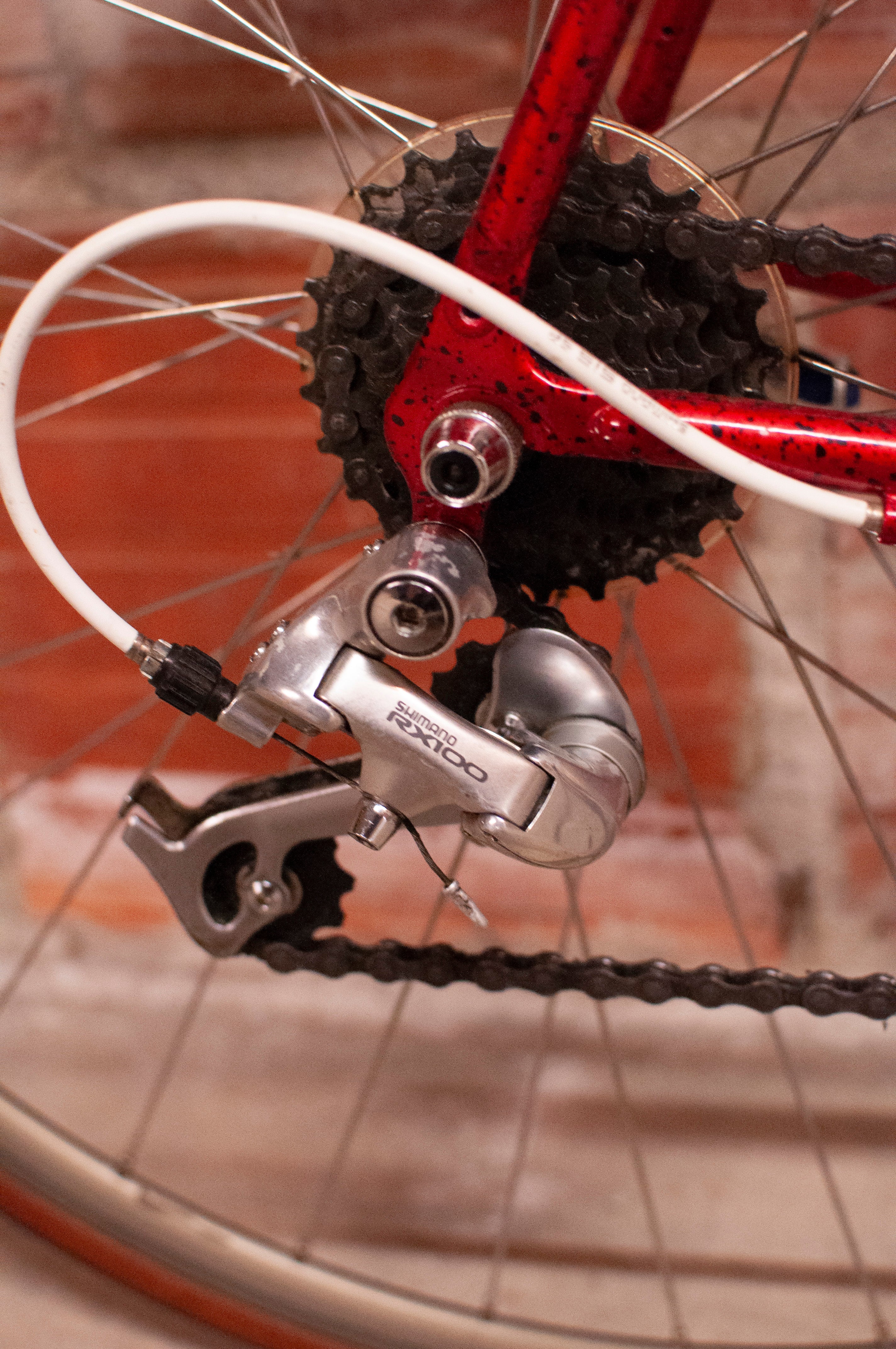 Shimano rx100 cheap rear derailleur