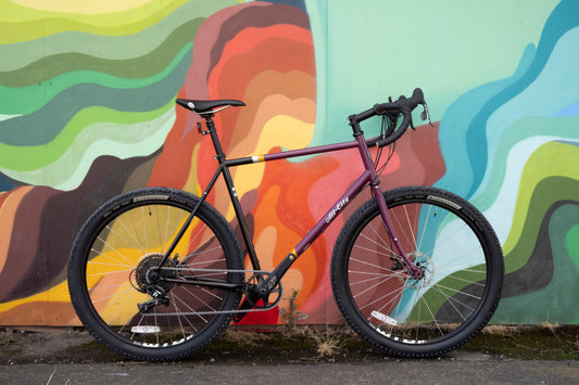 All-City Gorilla Monsoon Apex All Terrain Bike, 650b, Steel, Charred Berry, 58cm