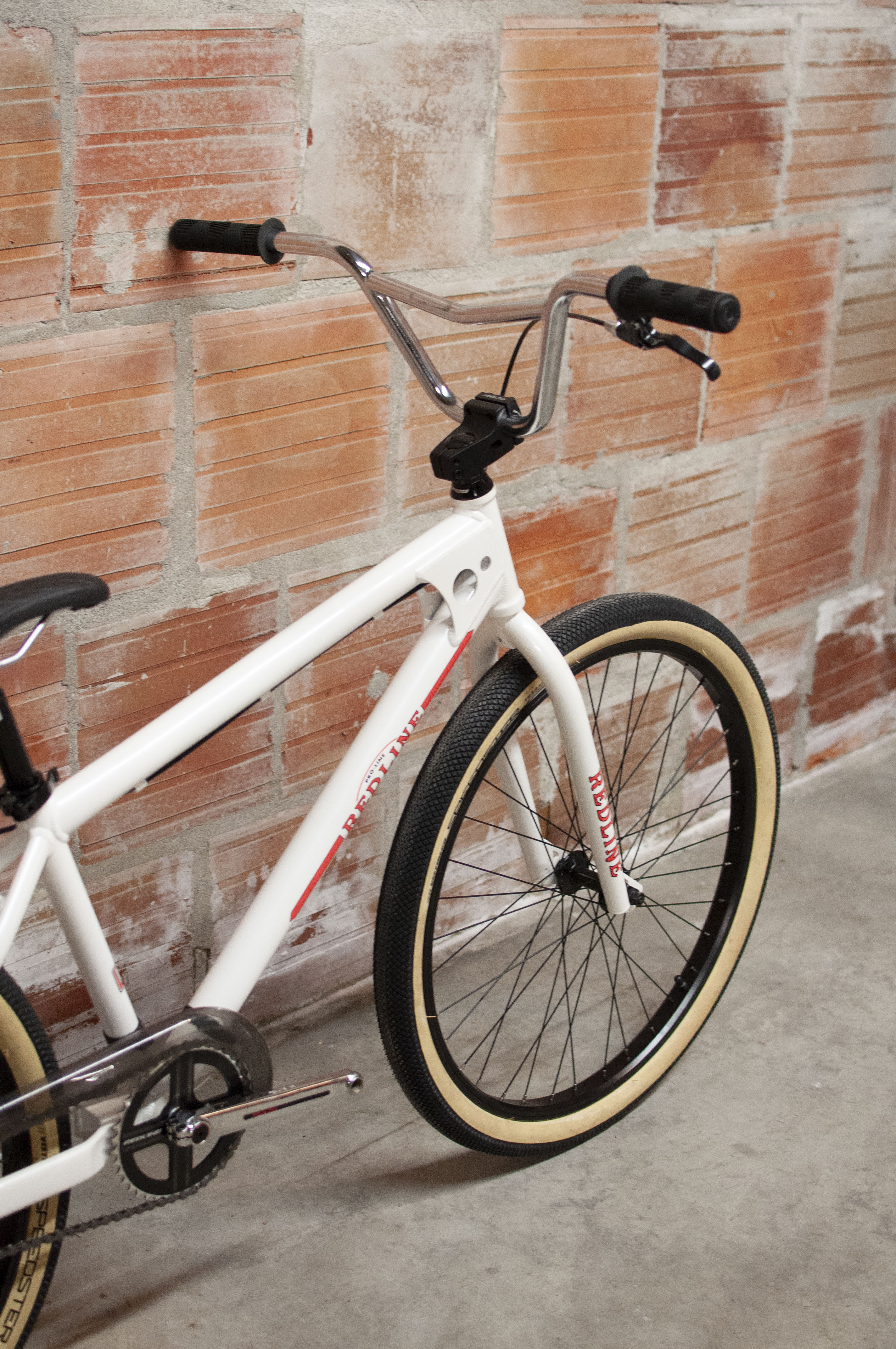 Redline SQB 26 BMX Bike White Cycle Coffee