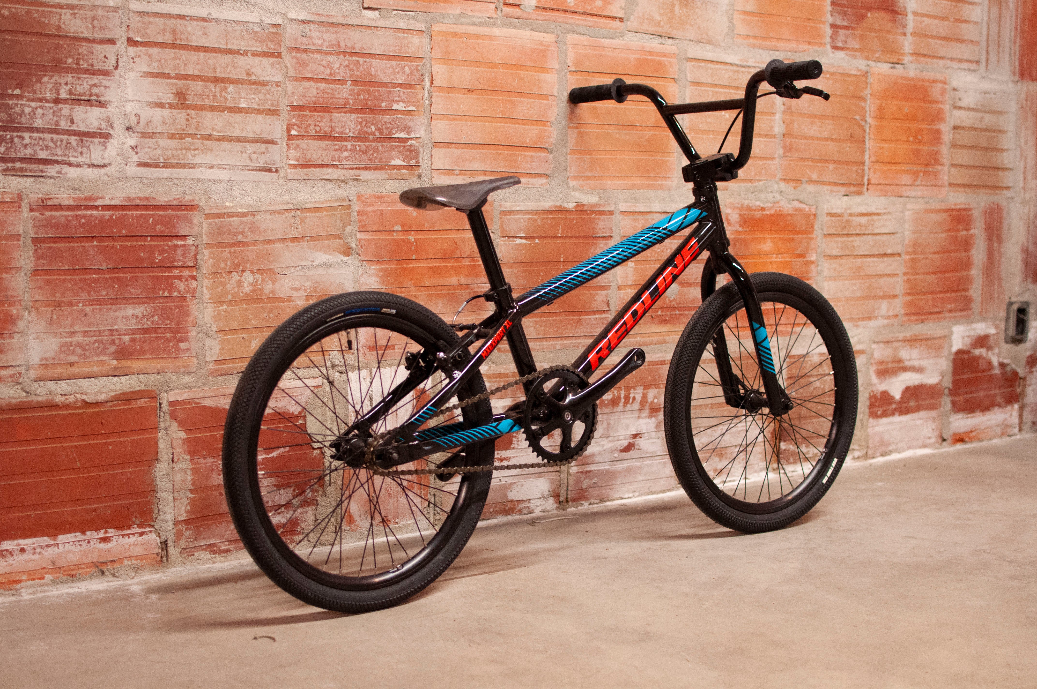 Redline MX Expert XL BMX Racing Bike Black Red Blue Cycle Coffee