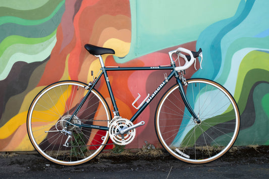 Bianchi Eros vintage road bike, 51cm/Medium, great condition, dark teal & white