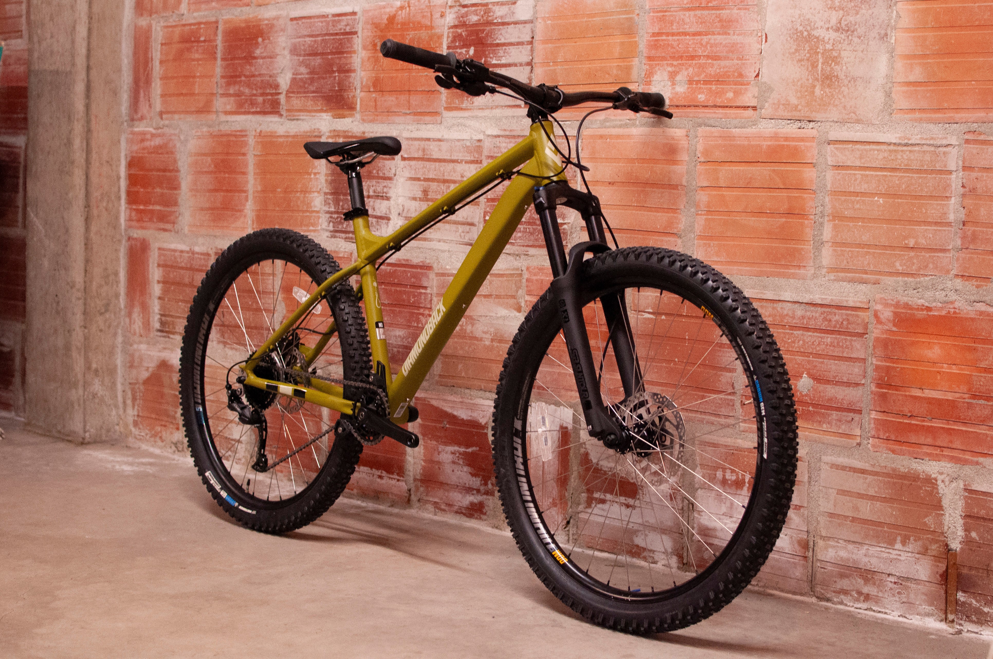 Diamondback Line Hard Tail Mountain Bike Green MD Cycle Coffee