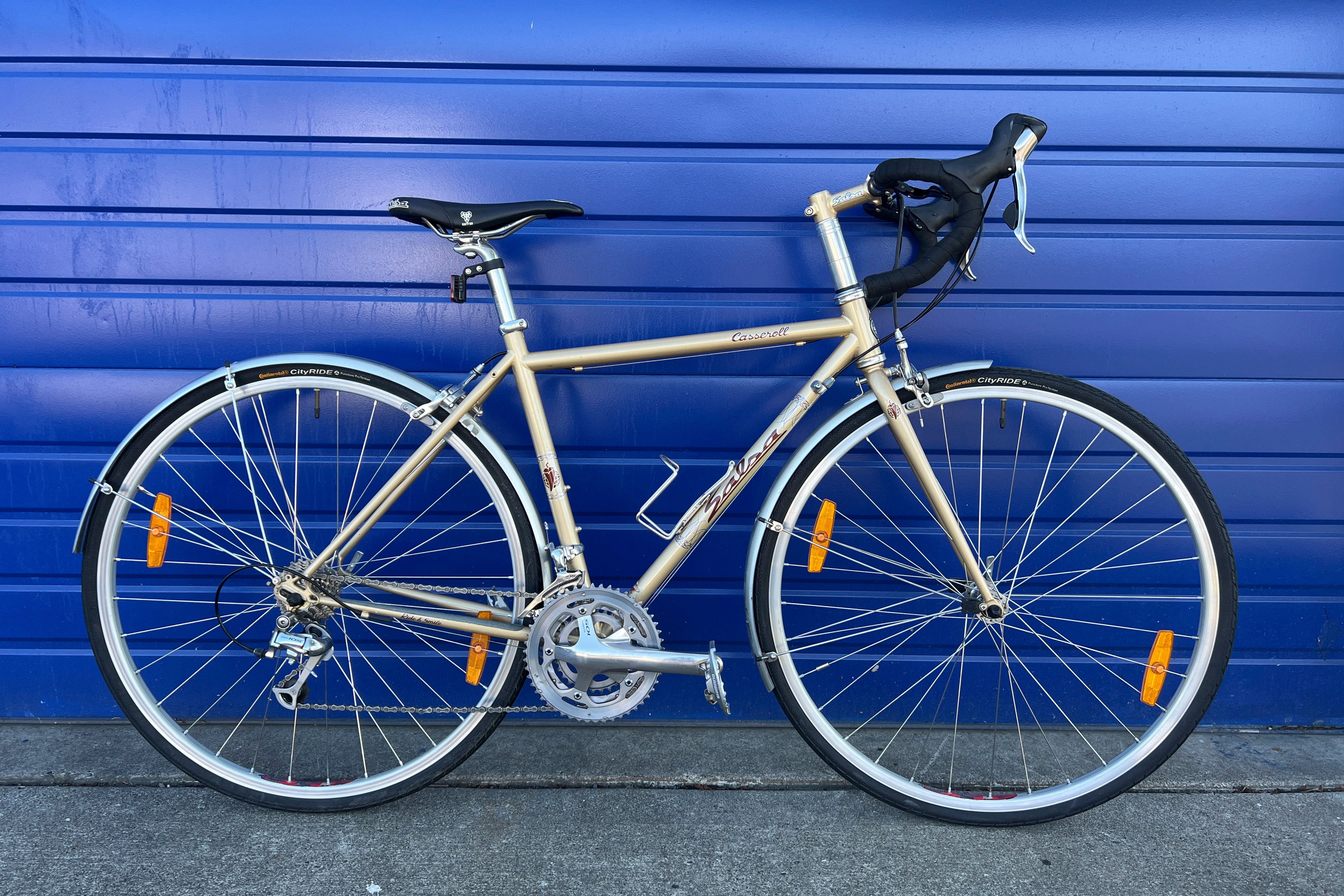 Salsa Casseroll Road Bike Gold 49cm frame Cycle Coffee